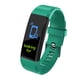 thumbnail image 3 of Pulsera inteligente Bluetooth Reloj impermeable Deporte Oxígeno en sangre Frecuencia cardíaca Pulsera electrónica, Verde Inevent EL002013-05B, 3 of 7