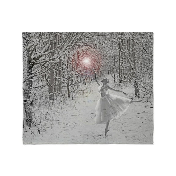 CafePress - The Snow Queen Throw Blanket - Soft Fleece Throw Blanket, 50"x60" for All Ages