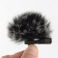 thumbnail image 3 of Mic Windshield, Clear Recording Microphone Cover Reduce Wind Noise  For Lavalier Microphone For Outdoor, 3 of 8