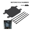 Motorcycle Fairing Front Number Holder Plates Name Panel Plastic For ...