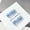 [L] code, variant on Extended ladder sky blue smudge hand-worn nail piece light luxury pure handmade high quality control nail