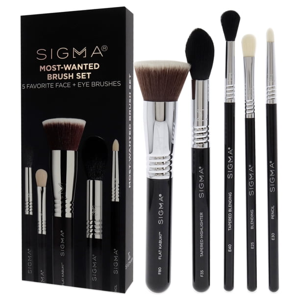 Sigma Beauty Makeup Most Wanted Brush Set & Kits - Walmart