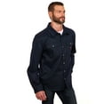 thumbnail image 3 of Bass Creek Outfitters Men's Flame Resistant Long Sleeve Twill Work Shirt, Sizes M-2XL, 3 of 18