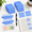 Fluorescent Blue-Fluorescent Color, variant on 800 Sheet Morandi Gray Morandi Color Transparent Sticky Note Set with Dual-Tip Marker