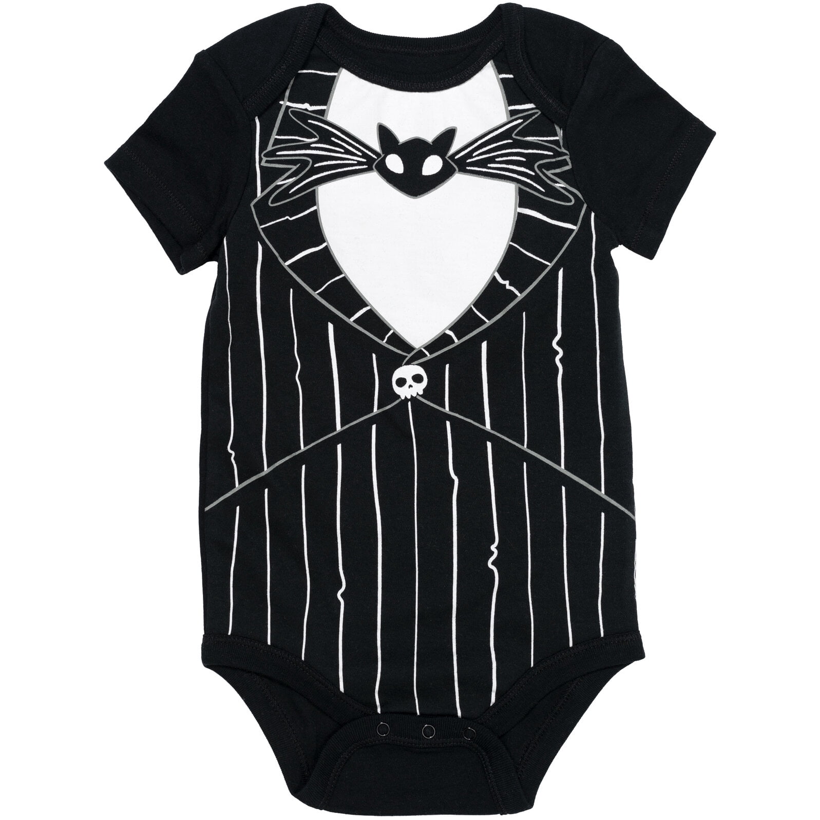Disney Nightmare Before Christmas Jack Skellington Sally Newborn Baby Boys 5 Pack Bodysuits Newborn to Infant