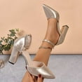 thumbnail image 7 of Women's Pointed Toe High Heels,Wedding Dress Shoes,Patent Leather Pumps,Cute Evening Stilettos, 7 of 7