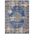 thumbnail image 2 of HR-Traditional Rugs/Luxury Livingroom/Fashion Home Oriental|Persian Vintage Area Rugs-Blue/Multi (7'9" x10'), 2 of 7
