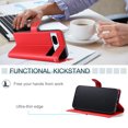 thumbnail image 3 of Google Étui pour Pixel 7A 5G, Porte-Cartes Portefeuille à Rabat en Cuir Pu avec Support Magnétique, 3 of 5