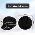 thumbnail image 3 of Gorro de Invierno de Punto ZHAOCHENG con Forro Polar Negro, 3 of 5