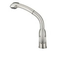 thumbnail image 2 of Dura Faucet Pull-Down Kitchen Faucet for RVs, Motorhomes, Campers, Trailers, - Satin Nickel, 2 of 8