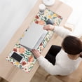 thumbnail image 3 of Long Mouse Pads for Desk,Pioneer Flower Floral Print Pattern Desk Mats on Top Of Desks, Desk Mouse Pad Extra Large with 3mm Non-Slip Base and Stitched Edge for Gaming,Office,Work,Home 31.5"x11.8", 3 of 6