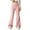 Pink, variant on hotojiny Winter Sherpa Leggings for Women Fleece Lined High Waist Thermal Trousers Warm Thick Bell Bottom Yoga Pants for Cold Weather
