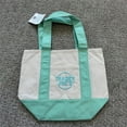 thumbnail image 3 of 2025 Trader Joe's Pastel Mini Canvas Tote Bags LIMITED EDITION Set of 4, 3 of 9