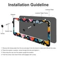 thumbnail image 4 of Multi Color Hearts License Plate Cover 2 Pack Colorful Heart Funny License Plates for Women 2 Hole Aluminum Metal License Plate Frames, 4 of 6