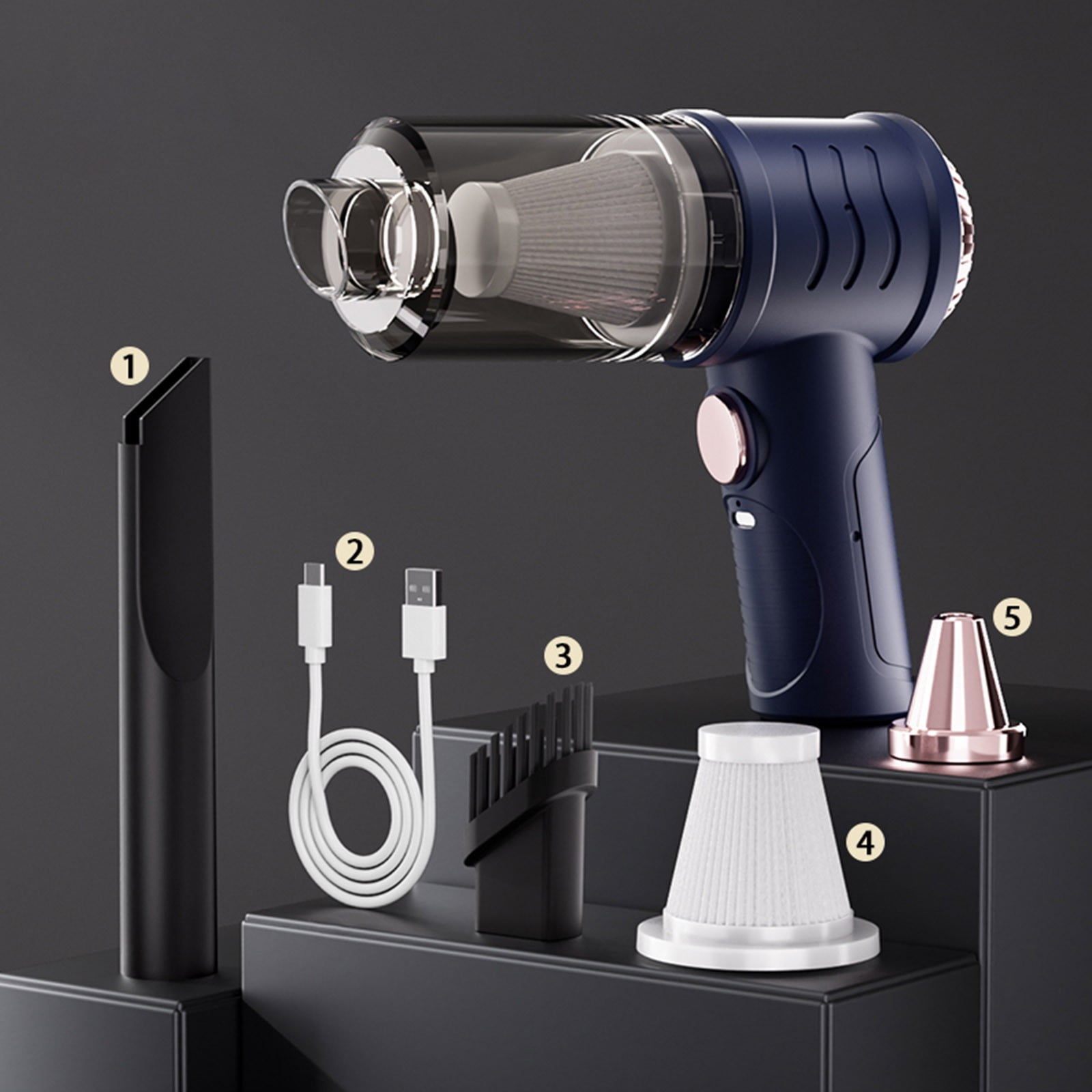 UP TO 65% OFF! YZEGDCH Cordless Vacuum Cleaner for Home Stick Vacuum with Powerful Suction Anti-tangle and Dust Cup Vacuum Cordless for Pet Hair/Carpet/Floors