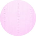 thumbnail image 1 of Ahgly Company Indoor Round Solid Pink Modern Area Rugs, 3' Round, 1 of 4
