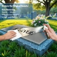 thumbnail image 4 of Headstone Cleaner for Graves & Memorials, Granite Cleaner. Removes Dirt & Plant Growth. Natural Luster to Restore & Guard Granite, Stone,Tile, Travertine, Concrete,Limestone,Slate,Marble 10.14 fl oz, 4 of 8