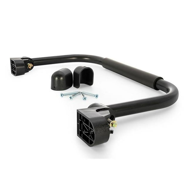 Short Fold-Away Grab Handle - Black