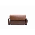 thumbnail image 1 of Bandolera compacta de piel sintética para hombre, 19 x 7 x 15,5 cm, 1 of 2