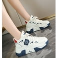 thumbnail image 2 of Korean Style PU Chunky Sneakers (7.5, MultiBeige), 2 of 8