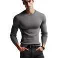 thumbnail image 1 of Playera Tipo Sueter Ligero Manga Larga, Cuello Redondo, 1 of 2