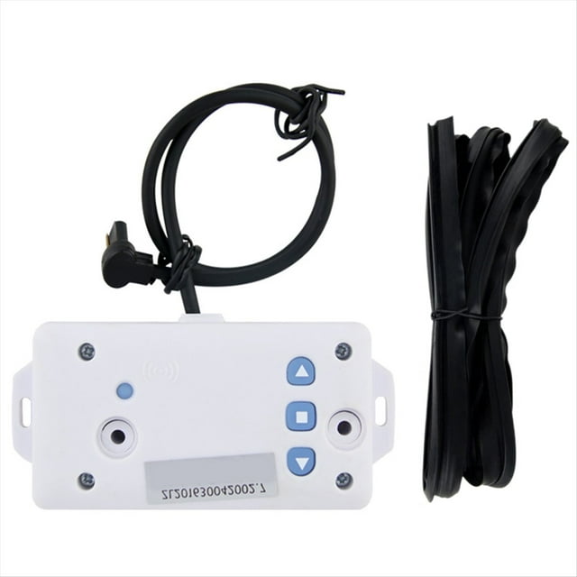 de Puerta Enrollable con Motor Externo y Motor Tubular 433. Se Detiene Al Encontrar Resistencia. Incluye Cable de 1 Metro.