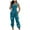 Blue, variant on Fesfesfes Women Jumpsuits Women Overalls With Suspenders And Printing Casual Jumpsuit
