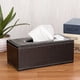 thumbnail image 4 of Caja de pañuelos de cuero Caja de papel de cuero de regalo de caja de papel de regalo de hotel de hogar simple, 4 of 5