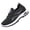 Dark Gray, variant on NOKIO Men's S𝗅ip On Sneakers Breathable Knit Athlet𝗂c Shoes with Elastic Strap, Versatile So𝗅id Color Sport Shoes Comfortable Wide Width Casual Running Shoes for Back to College