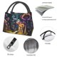 thumbnail image 4 of Fotbe Purple Glowing Mushroom Bolsa Térmica Portátil con Estampado, Bolsa de Entrega de Alimentos Aislada, Bolsa Reutilizable de Gran Capacidad para Comidas y Supermercado, 4 of 6