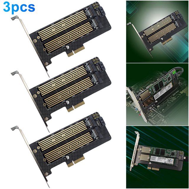 Tarjeta expansión M.2 NVMe NGFF aceleradora 32Gbps convertidor SSD a PCI-E