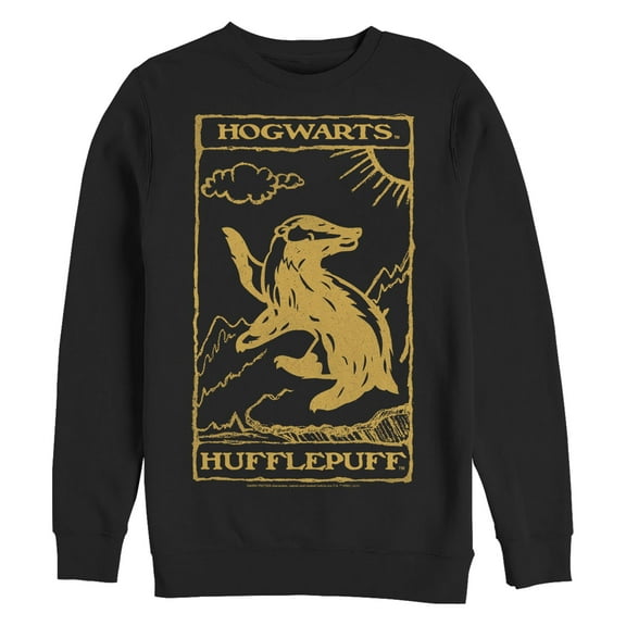 Men's Harry Potter Hufflepuff Badger  Sweatshirt