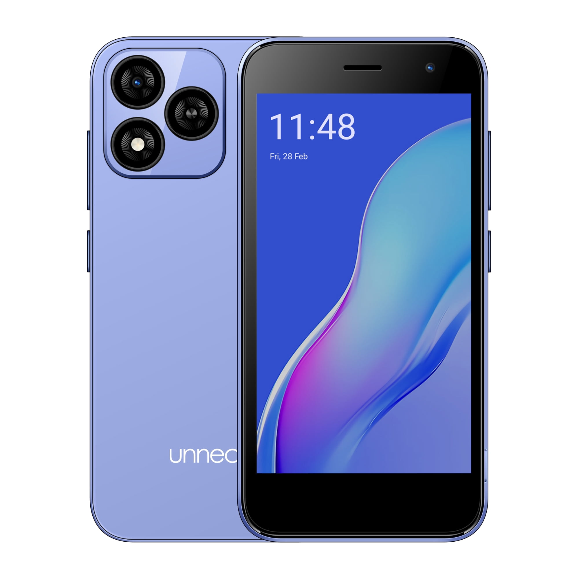 Bolt One | Dual SIM | Unlocked Smartphone | Android 14 (Go Edition) | 2 Day Battery | 5.0” FWVGA Display | 2GB RAM | 32GB Storage | 5MP Camera | Blue