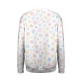thumbnail image 5 of kaondbfi Hoodless Sweatshirts for Pretty Women Casual Printed Fashion Long Sleeve Crewneck Sweatshirt Womens Summer Fall Fashion Tops, 5 of 5