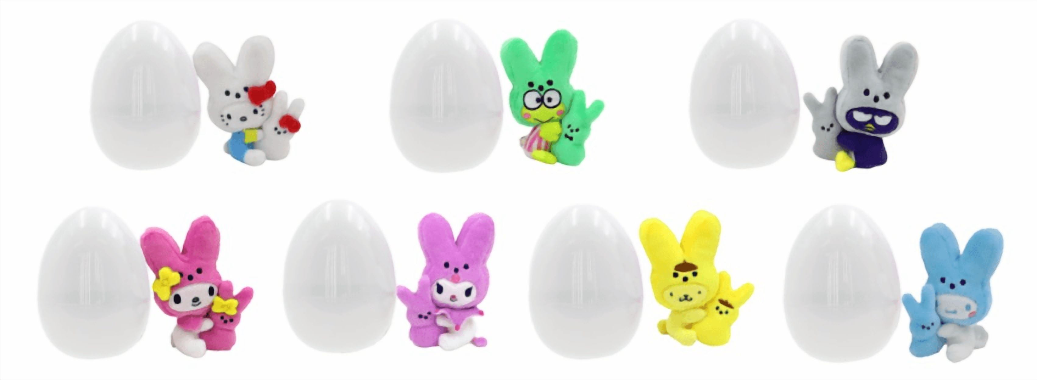 Sanrio® Badtz-maru™ x PEEPS® Bunny 9-Inch Plush Stuffed Toy for