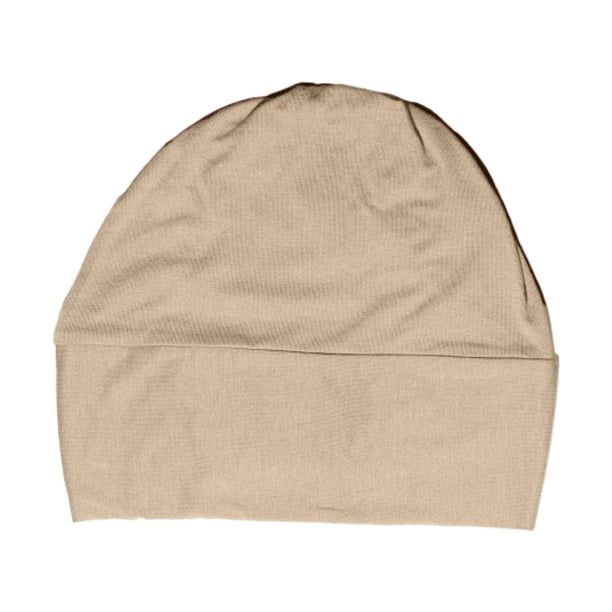 Turbante Elástico Para Mujer Musulmana, Versátil, Color Camello Color de camello