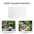 thumbnail image 3 of CHICHUMID 12 Pcs Blank White Flags Polyester Blank Flag for New Year Parties, 3 of 7