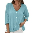 thumbnail image 2 of Karight Long Sleeve Shirts for Women Fall Fashion 2025 Dressy Casual Blouses, 2 of 7