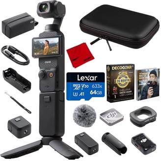 DJI Osmo Pocket 3 Creator Combo 4K Handheld 3-Axis Gimbal Bundle