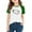 Green, variant on Girls Red Soft Stretch Raglan T-Shirt, Heart Graphic Kids Casual Tee, 95% Polyester 5% Spandex, Wrinkle Resistant Machine Washable School Playdate Outfit,Size 3 T