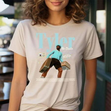 

Tyler the Creator Tshirt Vintage Creator Graphic Hip Hop Rapper Fan Gift Vintage Unisex Shirt Hip Hop 90s Graphic Shirt Gift for Fans