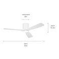 thumbnail image 2 of Kichler Lighting - Volos - 3 Blade Ceiling Fan with Light Kit In Modern, 2 of 7
