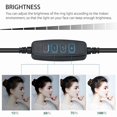 thumbnail image 2 of 6in LED 12000K Ring Light Kit Dimmable For Makeup Phone Camera Selfie With Stand, 2 of 5