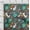 Dark Gray, variant on oneOone Cotton Jersey Teal Blue Fabric Leaves & Flowers Floral Diy Clothing Quilting Fabric Print Fabric By Yard 58 Inch Wide