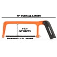 thumbnail image 2 of GreatNeck Aluminum Junior Hacksaw, 6 inch, 2 of 6