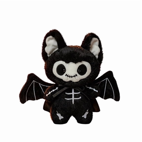 syligr 11Inch Halloween Bat Plush Toy, Soft Cute Stuffed Animal Doll for Home Shelf Sofa Decoration,Spooky Party Decor, Birthday Gift, 11Inch