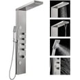 thumbnail image 4 of American Imaginations Rectangle Wall Mount CUPC Approved Stainless Steel Shower Panel In Brushed Stainless Steel Color AI-34370, 4 of 9