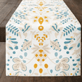 thumbnail image 3 of Fennco Styles Multicolor Floral Design Everyday Table Runner 13" W x 71" L - Botanical Floral Prints Reversible Table Cover for Home Décor, Dining Table, Banquet, Holiday, Family Gatherings, 3 of 5
