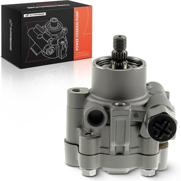 A-Premium Power Steering Pump Without Pulley Compatible with Nissan Pickup 1996-1997