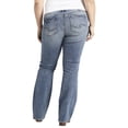 thumbnail image 2 of Silver Jeans Co. Women's Plus Size Elyse Mid Rise Slim Bootcut Jeans Waist sizes 12-24, 2 of 3